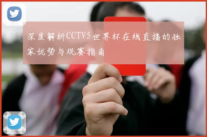 深度解析CCTV5世界杯在线直播的独家优势与观赛指南