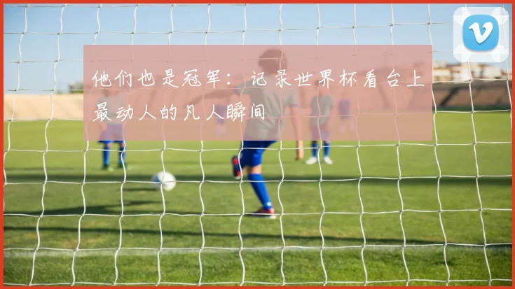 他们也是冠军:记录世界杯看台上最动人的凡人瞬间