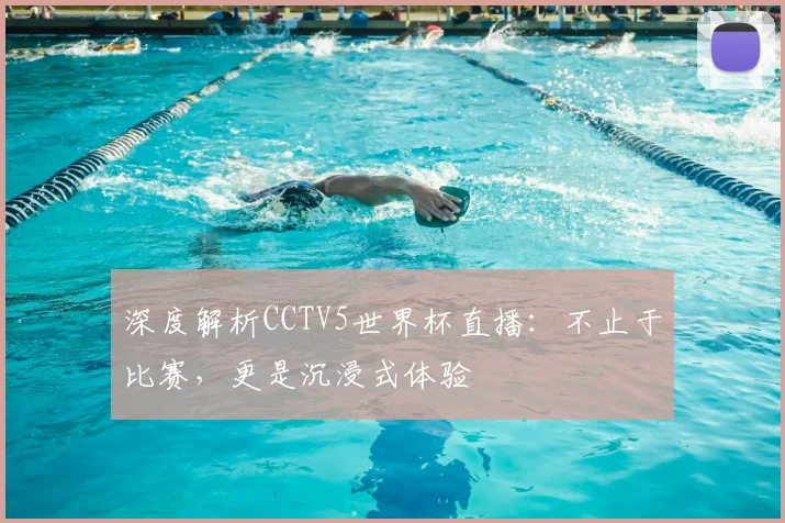 深度解析CCTV5世界杯直播：不止于比赛，更是沉浸式体验